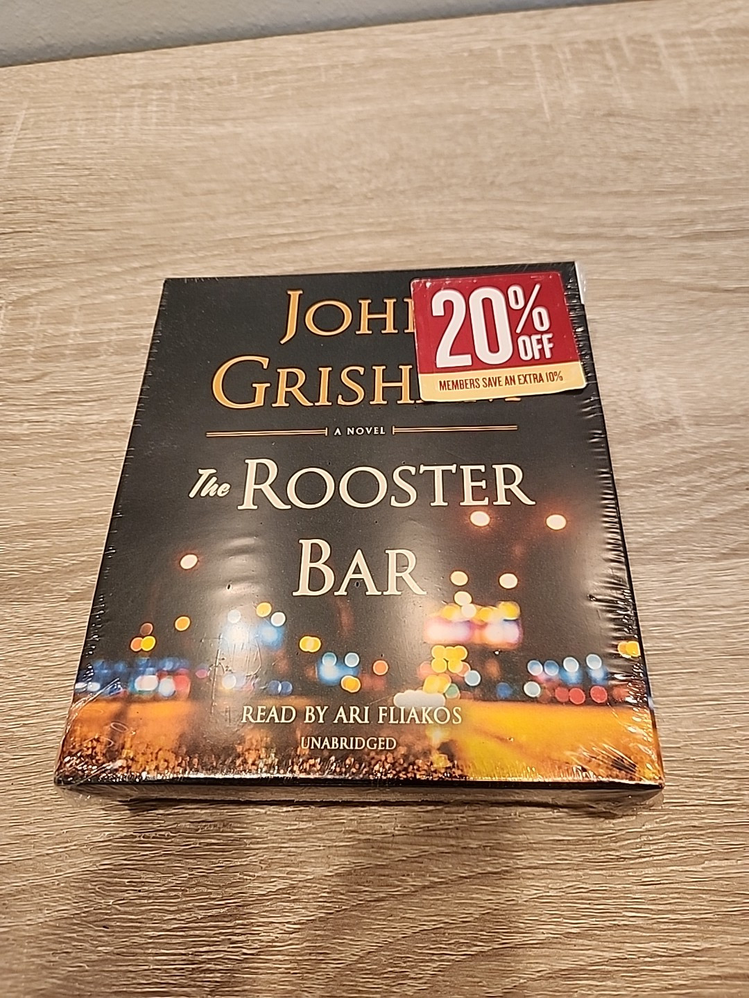 The Rooster Bar — Audio CD, by Grisham John — New Sealed