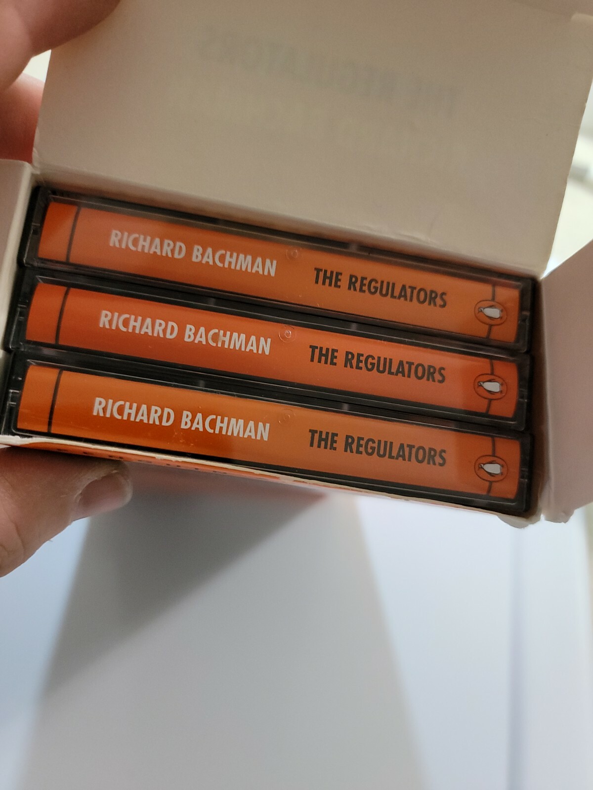 Stephen Kings Hearts in Atlantis & Richard Bachman The Regulators box cassettes!