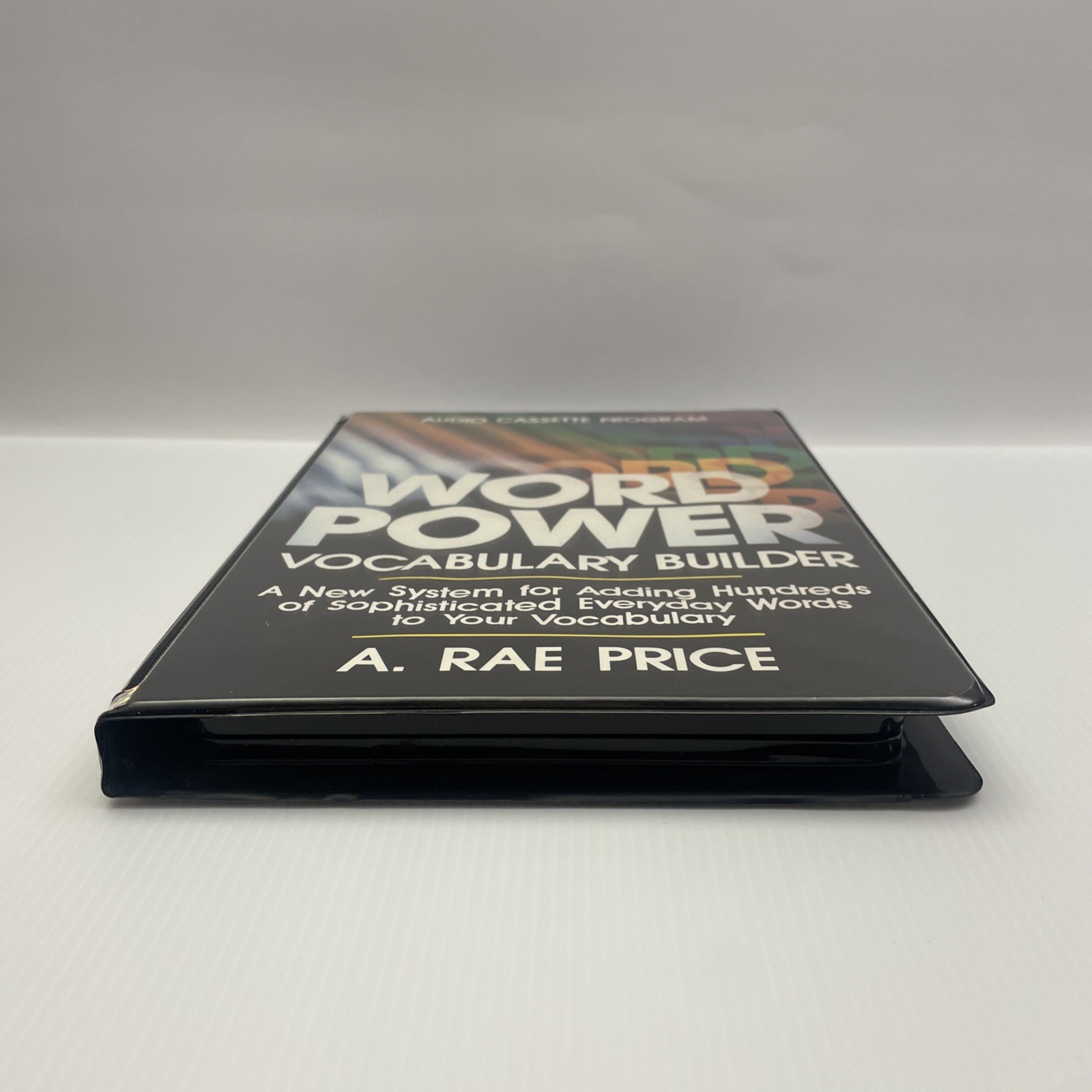 Word Power Vocabulary Builder by A Rae Price — 4 x Audio Cassette Program — 1987