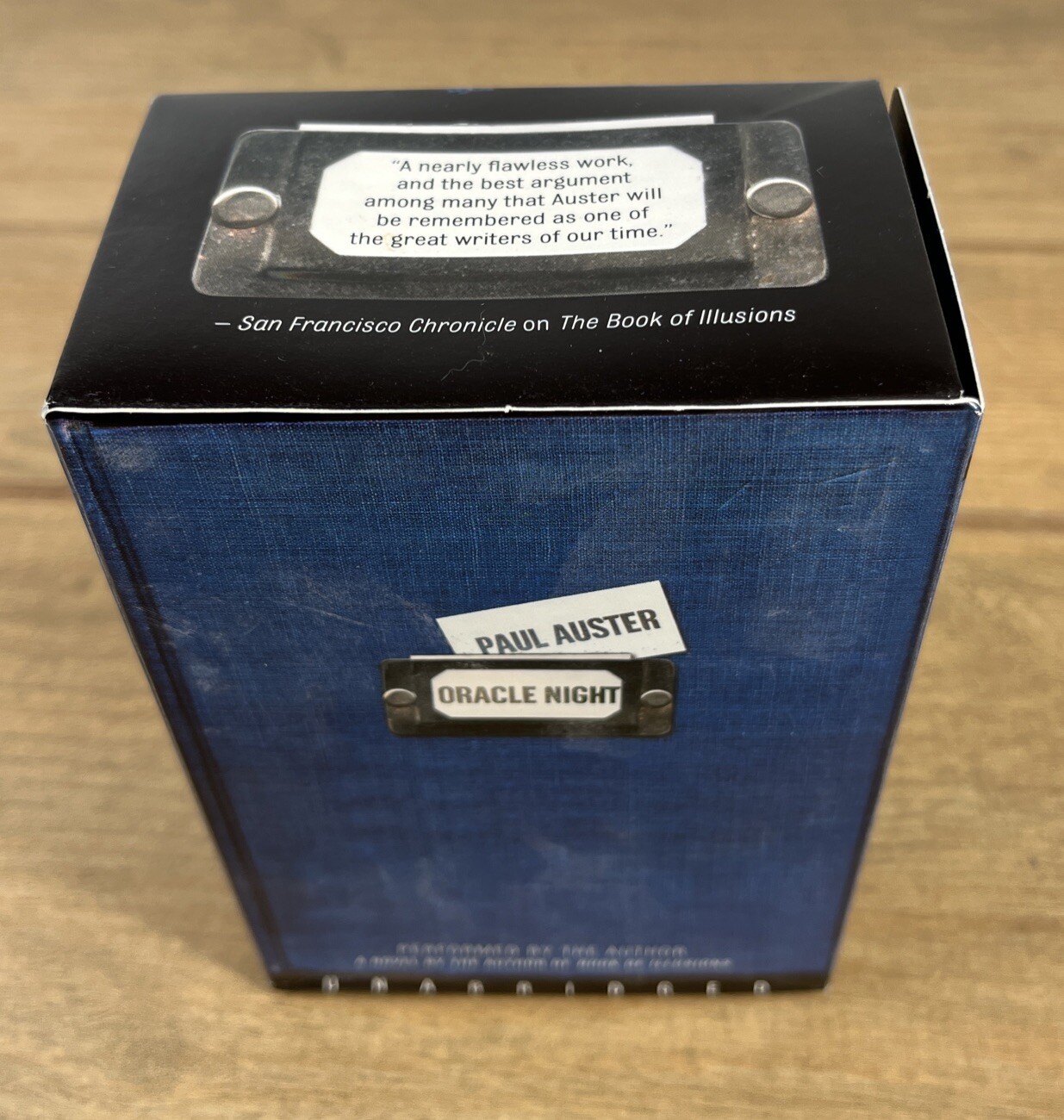 paul auster ORACLE NIGHT CASSETTE TAPE unabridged