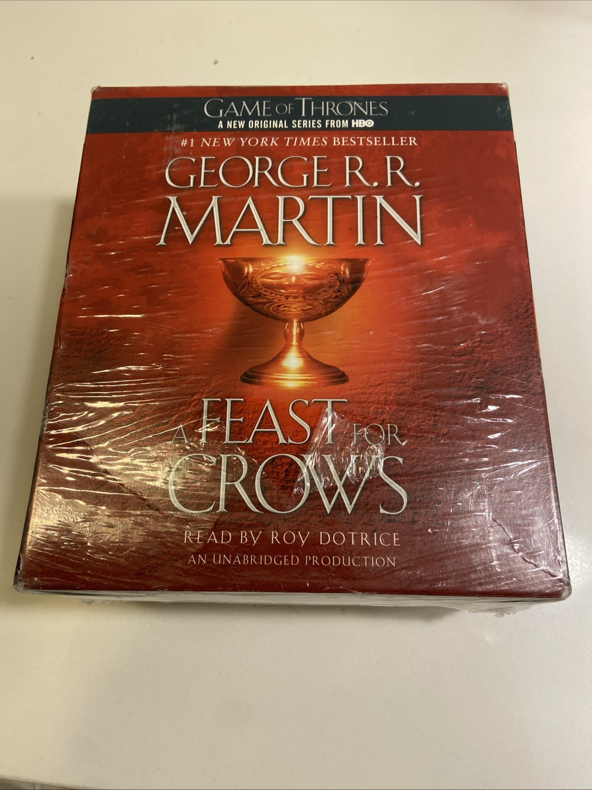 A Feast For Crows George R R Martin Game of Thrones Audiobook 27 CD Set Ice Fire