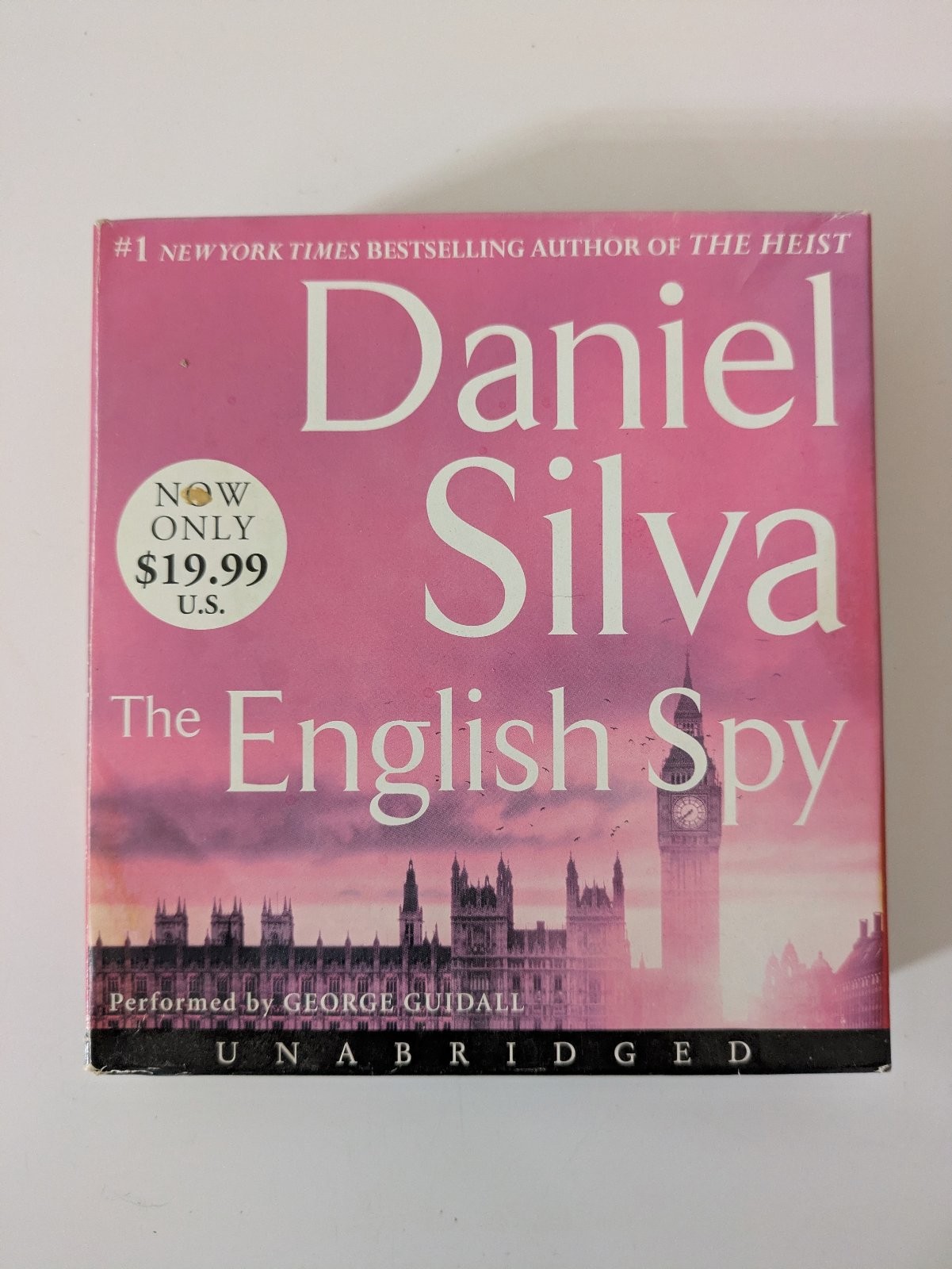 The English Spy by Daniel Silva Audiobook CD Gabriel Allon Unabridged 10 CDs