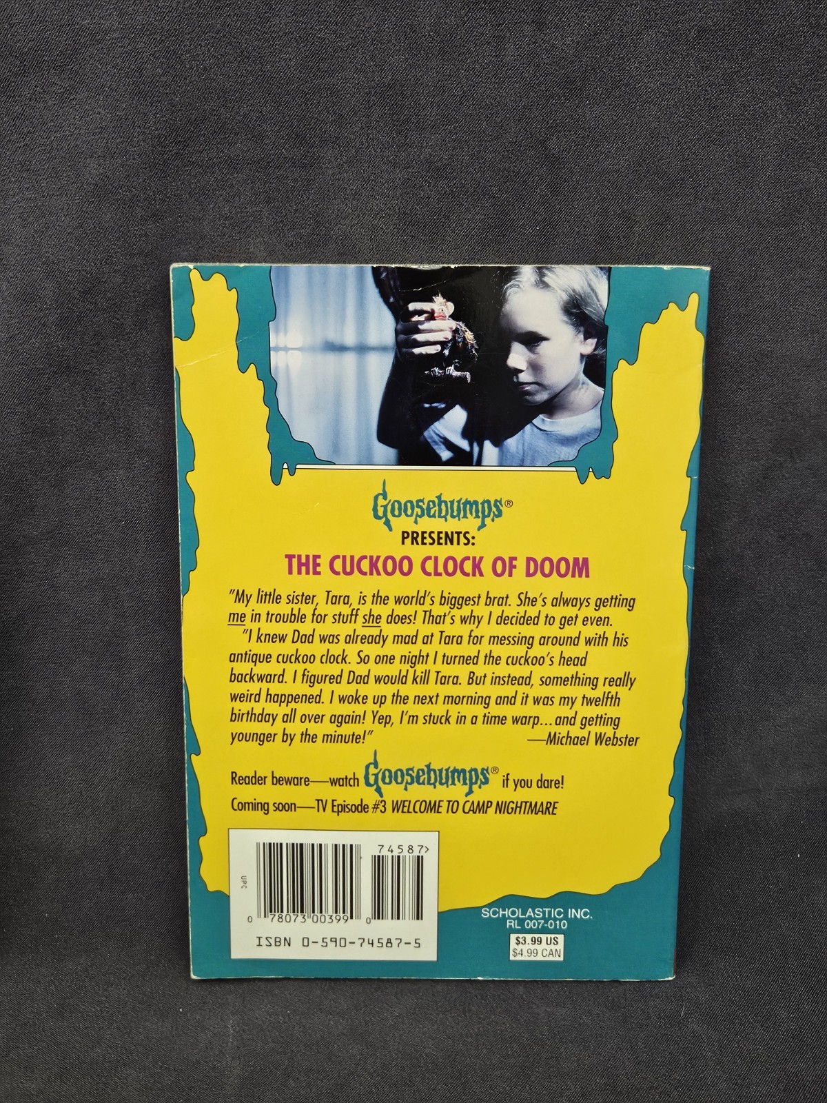 Goosebumps RL Stine Presents TV Episode 1 2 3 Camp Nightmare Cuckoo 1996