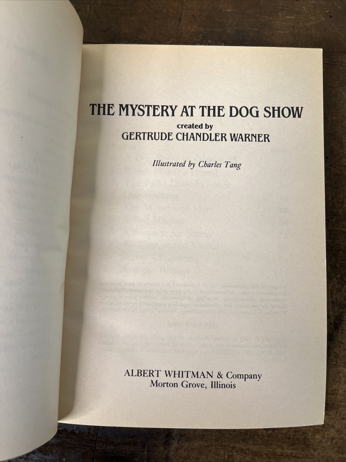 The Mystery at the Dog Show (The Boxcar Children Mysteries) by Warner, Gertrude
