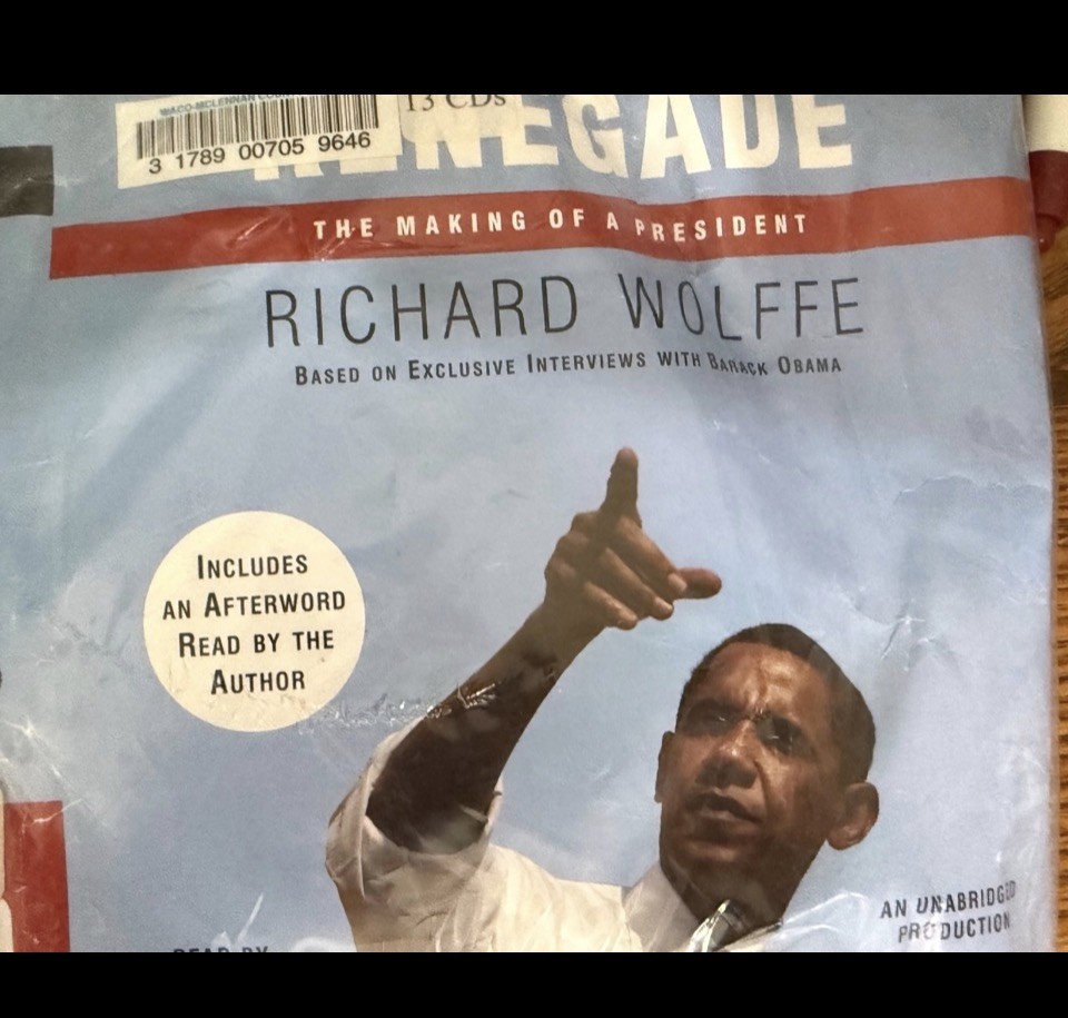 Renegade Making of a President Audio Book 13 CD Set Richard Wolffe Barack Obama