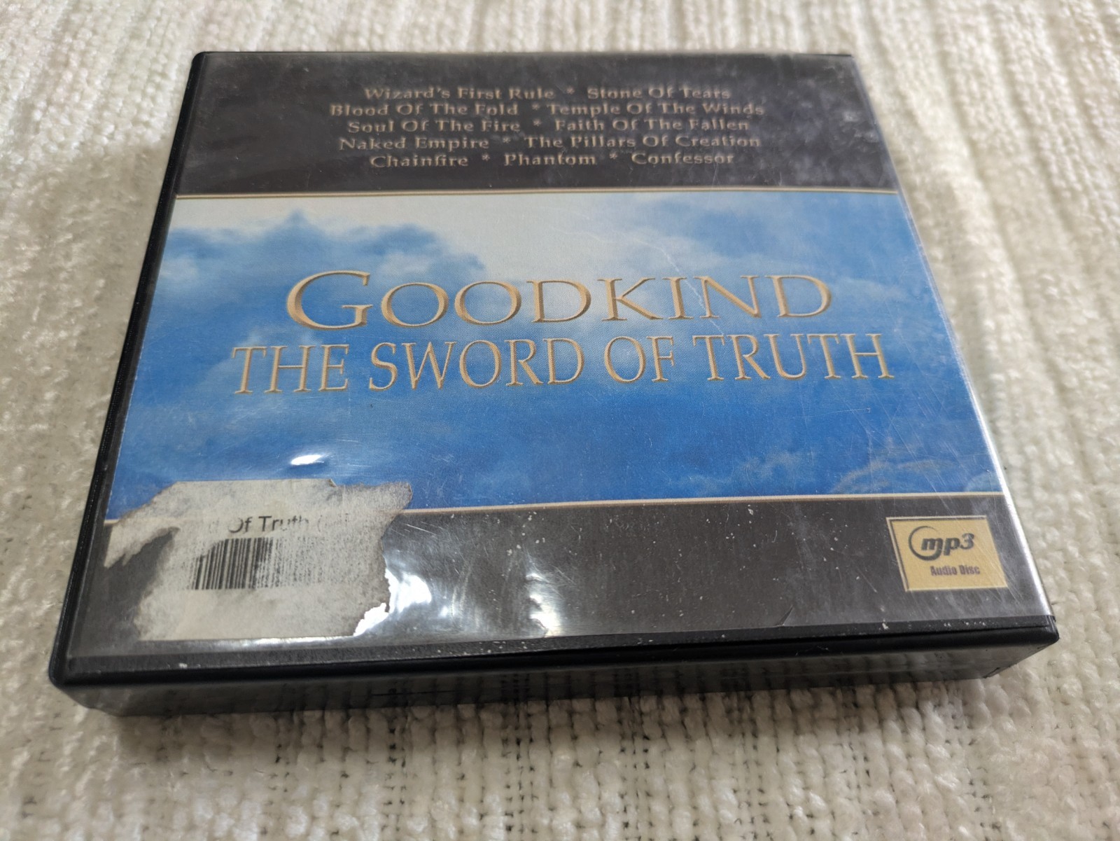 The Sword Of Truth Books 1-12 Set Terry Goodkind MP3 Discs Audiobook