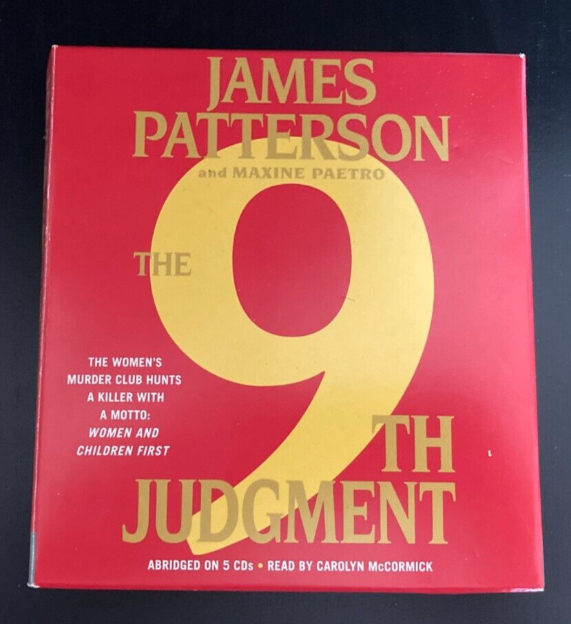 The 9th Judgment by James Patterson (2010, Audio-book CD, Unabridged)