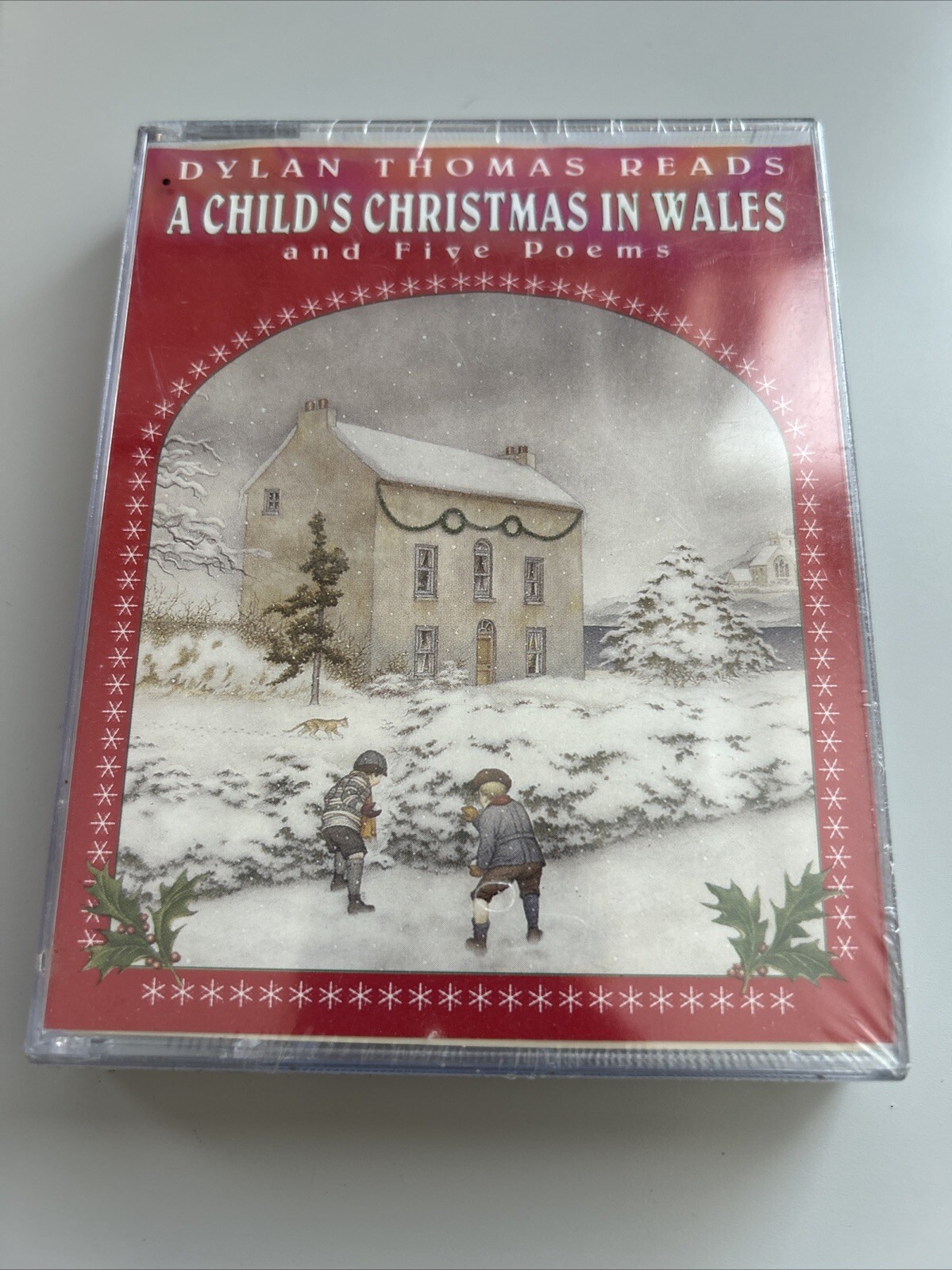 Dylan Thomas Reads A Child’s Christmas in Wales & Five Poems Audio Cassette NEW