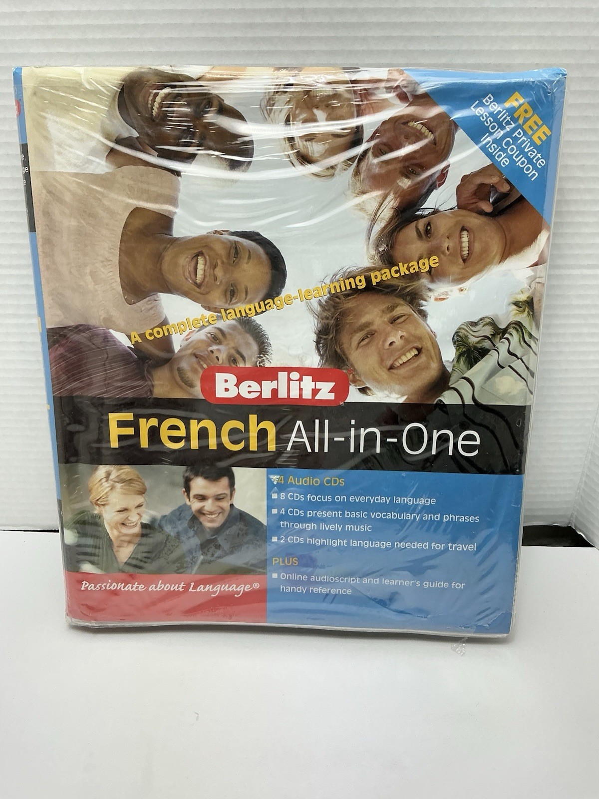 All-In-One French [Berlitz Self Study] New — Unopened