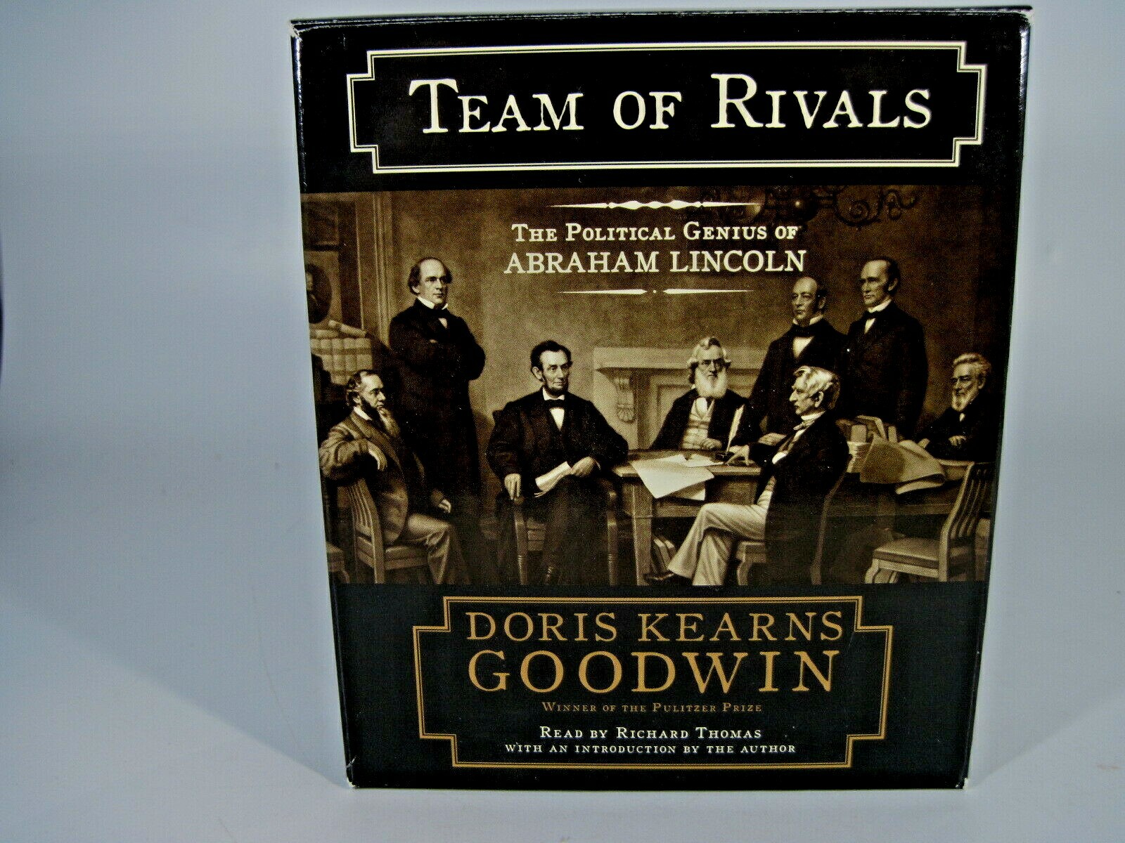 Team of Rivals by Doris Kearns Goodwin (2005, Compact Disc, Abridged edition)