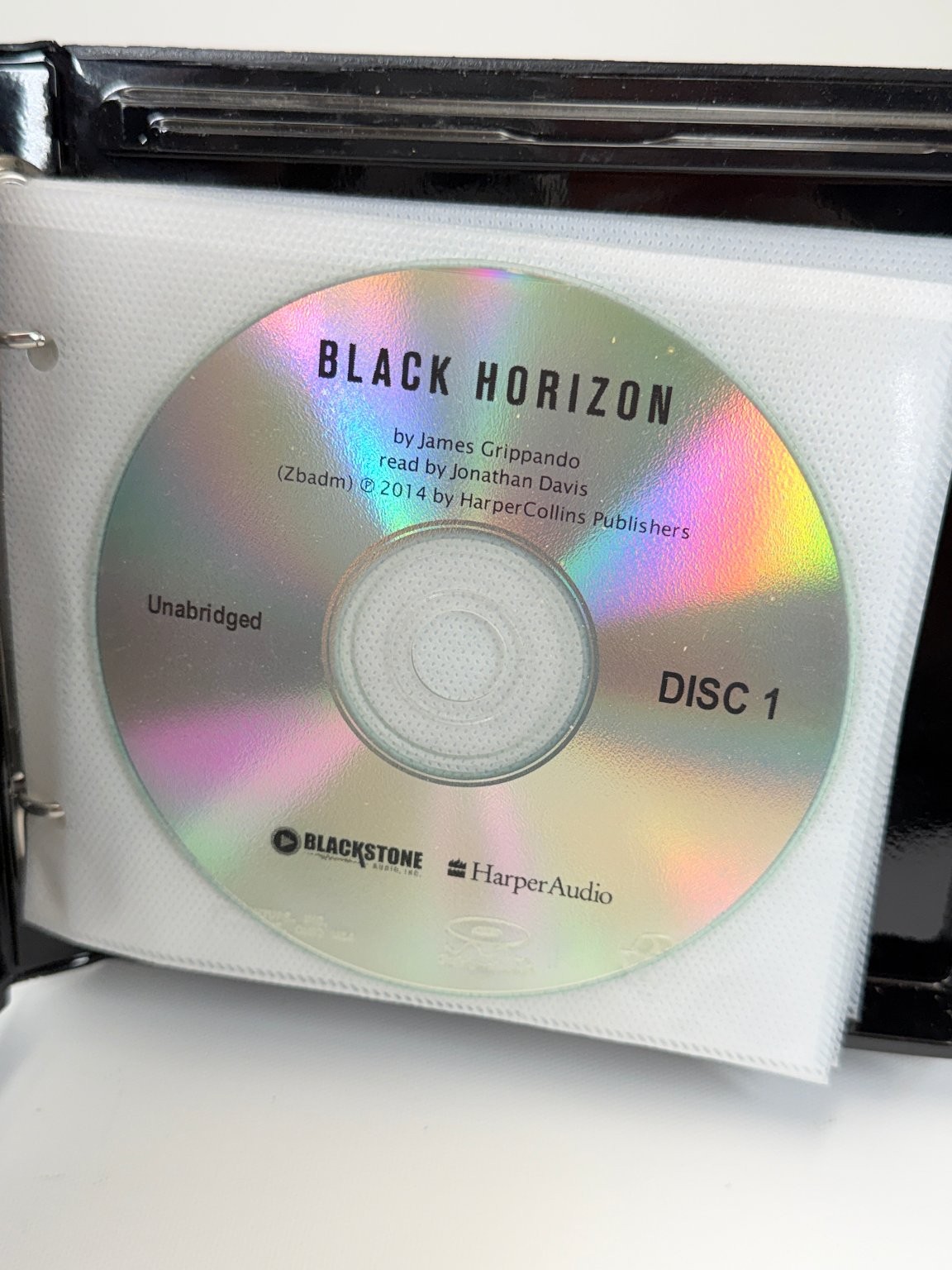 Black Horizon by James Grippando Audiobook CDs Unabridged 11 Discs