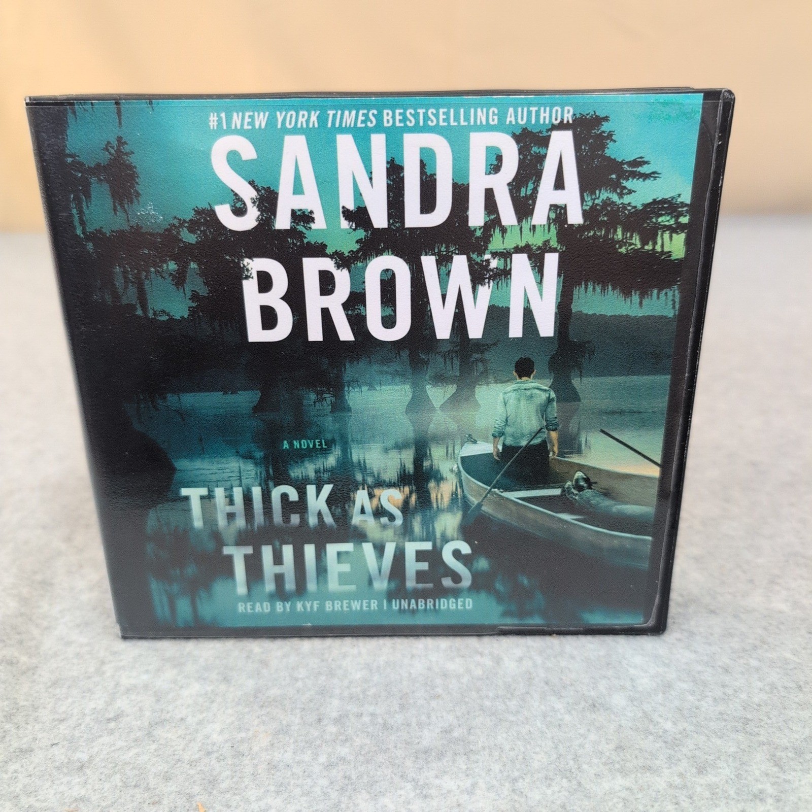 Thick as Thieves Sandra Brown Audiobook CD Unabridged Kyf Brewer Thriller Novel