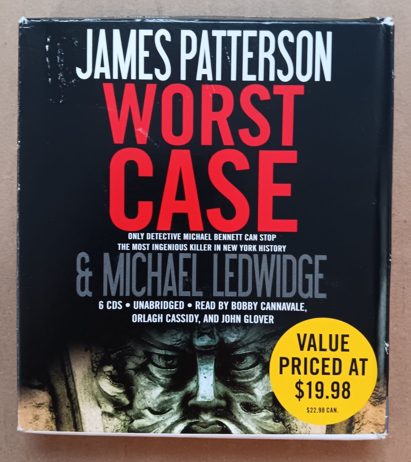 Worst Case by James Patterson (6 CD Unabridged Audiobook)