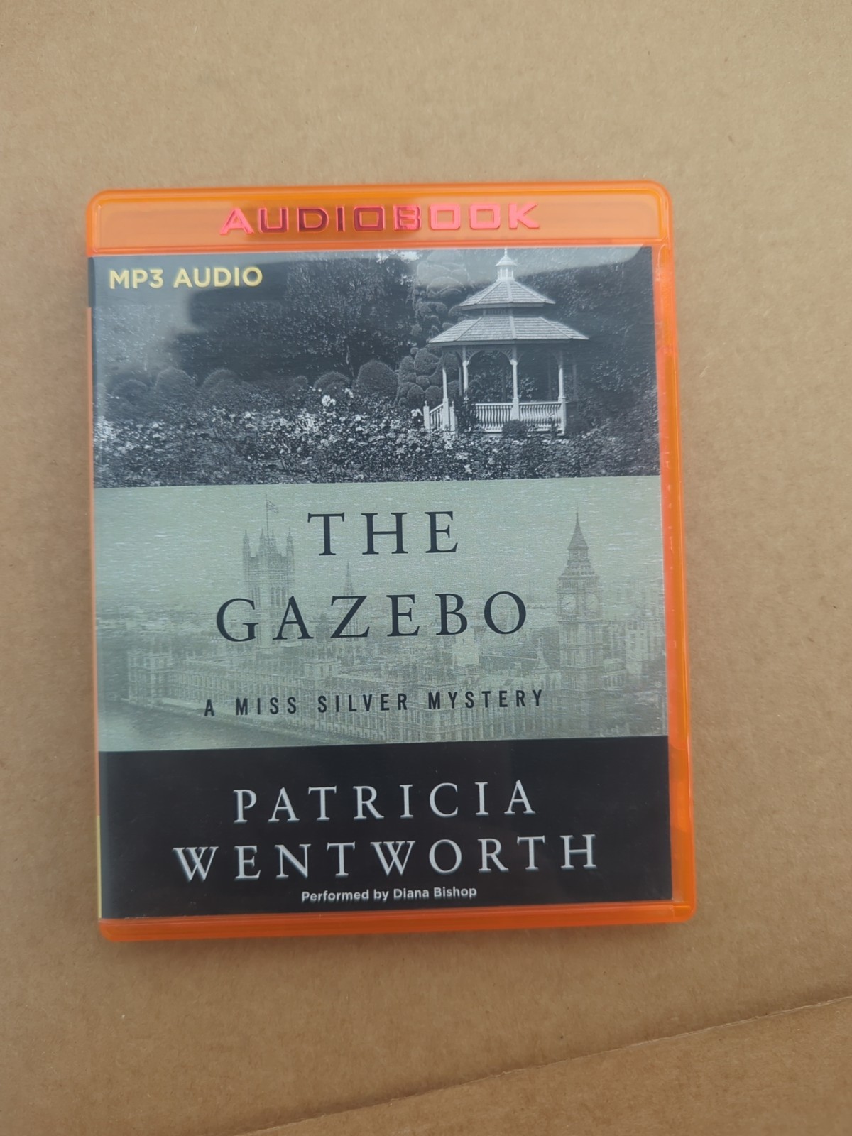 The Gazebo by Patricia Wentworth. Unabridged Audiobook. MP3CD Audio