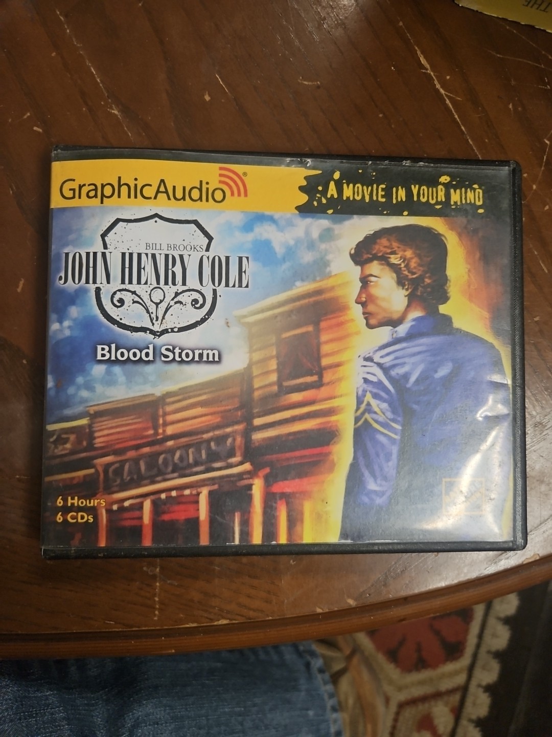 Graphic Audio Book 6 CDs 6 Hr Bill Brooks John Henry Cole Blood Stream Mature