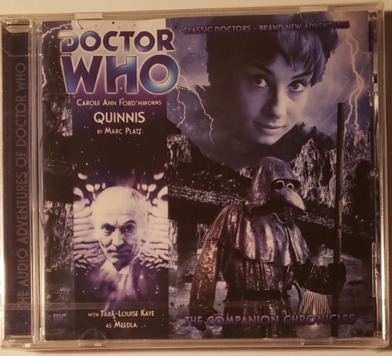 Doctor Who: The Companion Chronicles — 5.06-Quinnis — Audio CD BRAND NEW