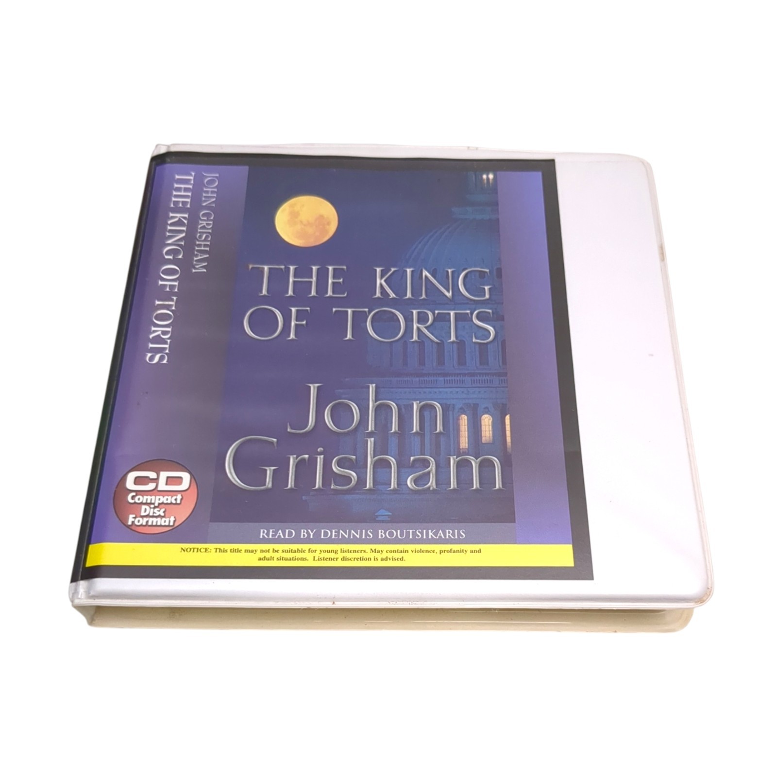 John Grisham — The King of Torts (CD Audiobook Audio Book, 2003, 5-Disc Set)