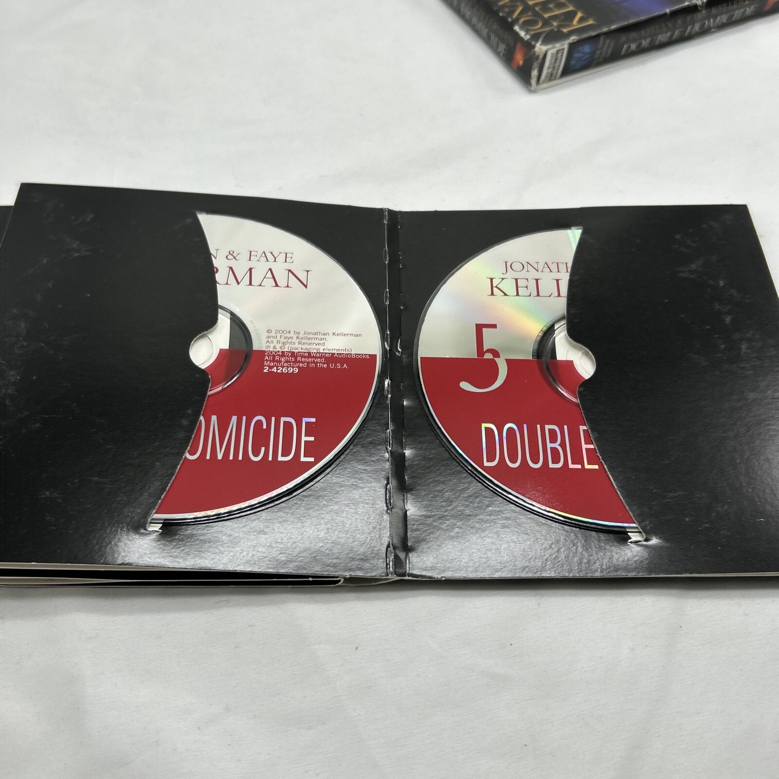 Double Homicide by Faye Kellerman and Jonathan Kellerman — Audiobook CDs