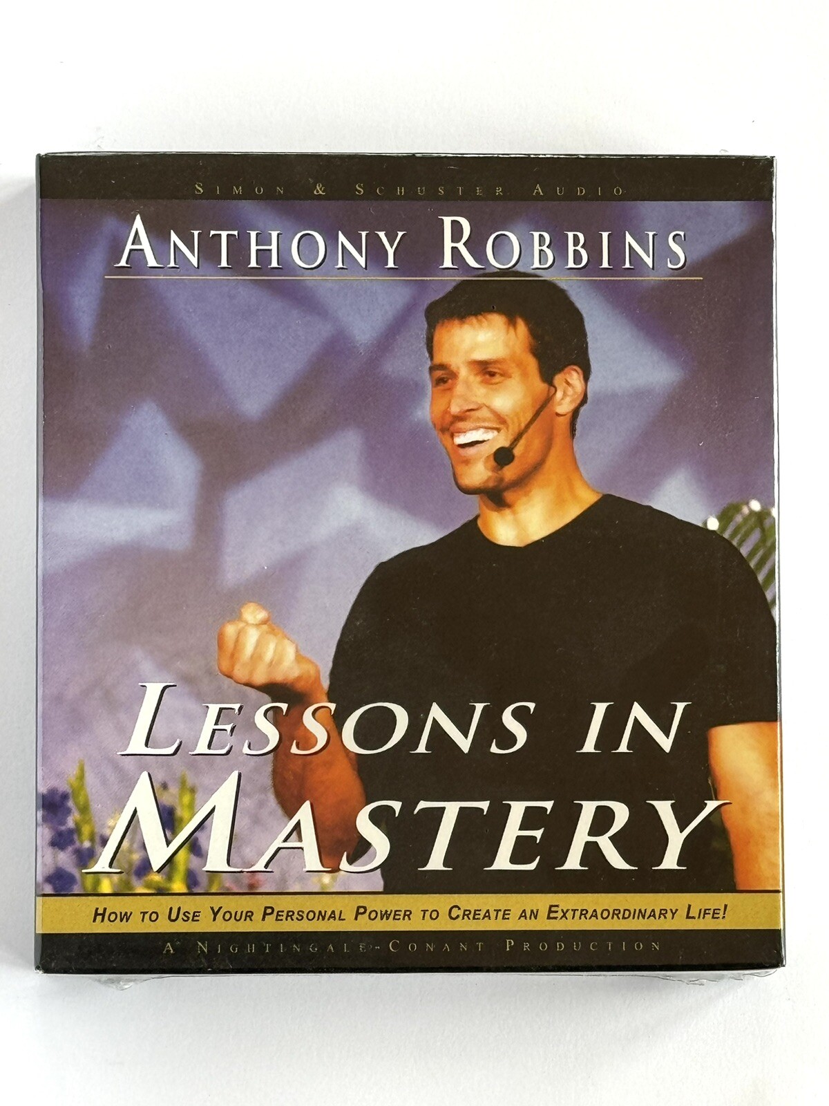 Tony Robbins Anthony Lessons in Mastery Audiobook 6 CD Set New And Sealed UK