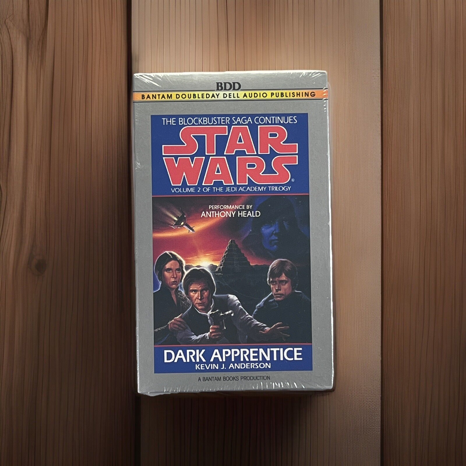 VINTAGE Star War Dark Apprentice Vol. 2 Of Jedi Academy — BDD — FACTORY SEALED!