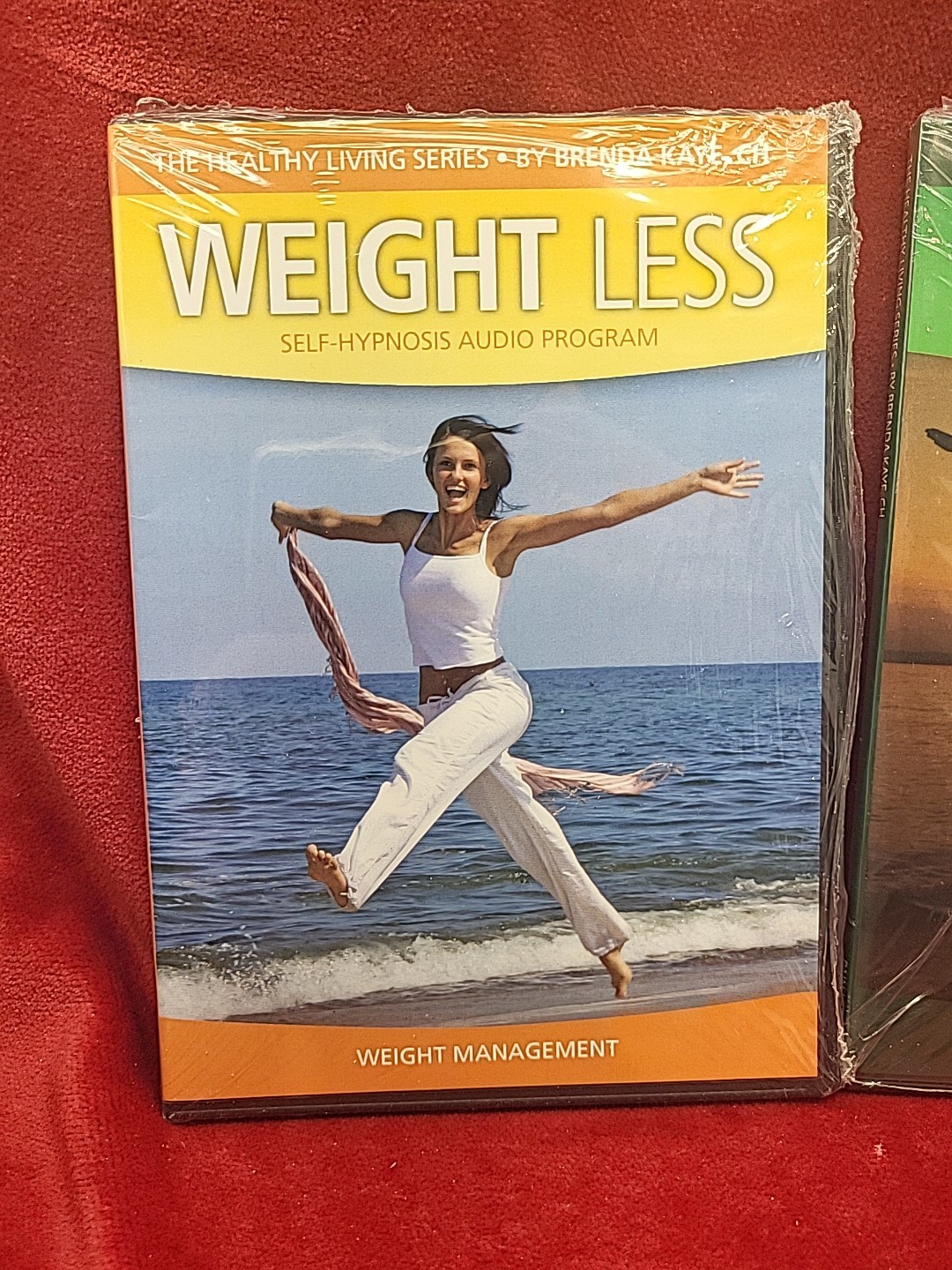 Weight Less + Pain less — Self-Hypnosis Audio Program (CD, lot of 2) Brand New