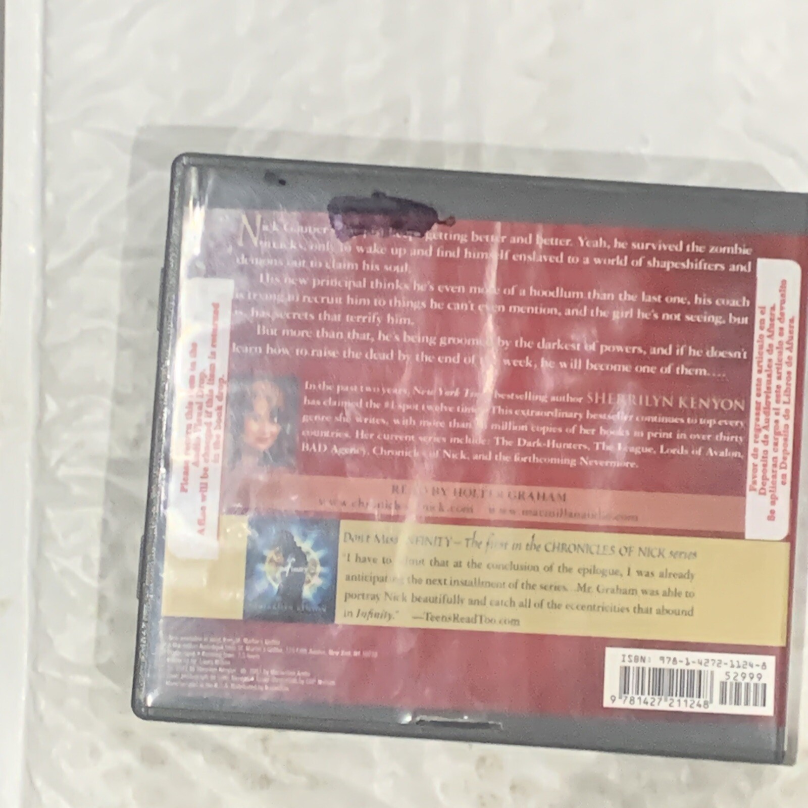 Chronicles of Nick: Invincible by Sherrilyn Kenyon (2011, CD)