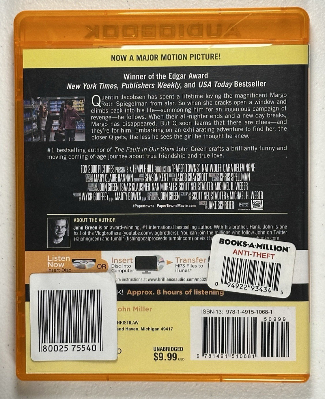 John Green — Looking for Alaska (mp3-CD Audiobook)