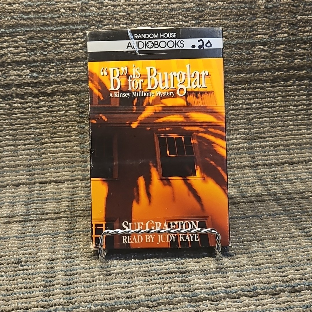 B Is for Burglar by Sue Crafton Audiobook Cassette 1991 Random House
