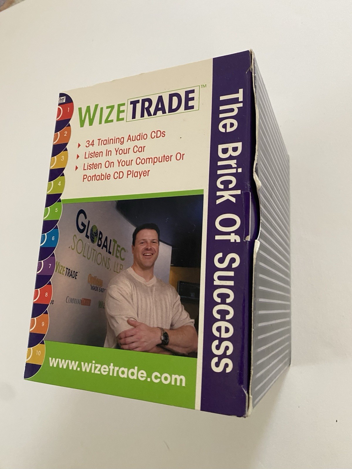 Wizetrade Stock Trading Brick Of Success 34 Training Audio CDs
