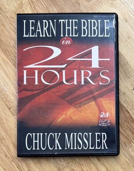 Learn the Bible in 24 Hours Chuck Missler (Version 2.1, MP3 CD-ROM) Bible Study