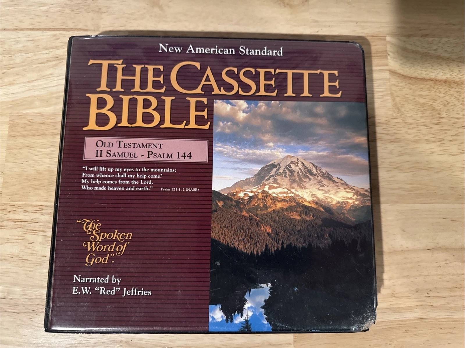 The Cassette Bible Tapes — Old Testament II Samuel to Psalm 144 Red Jeffries