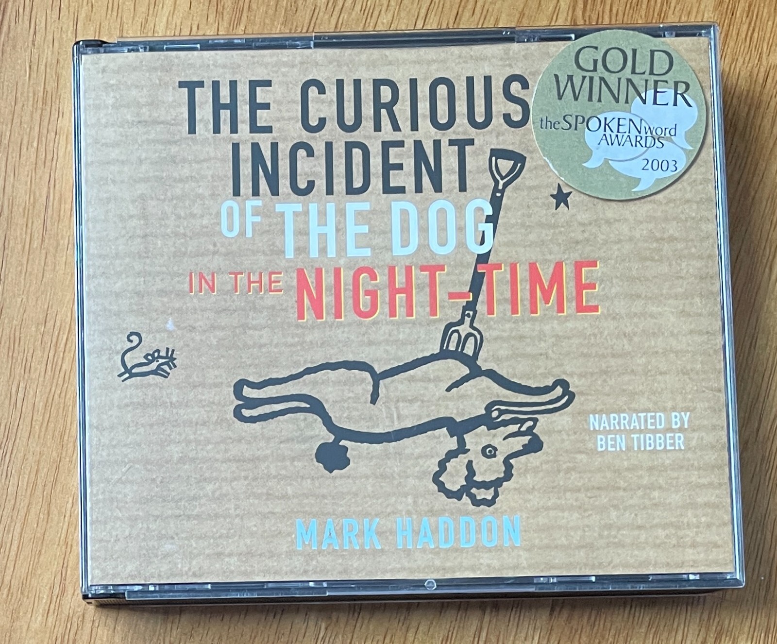Audio Book MARK HADDON The Curious Incident of the Dog in the Night-Time 6 x CDs