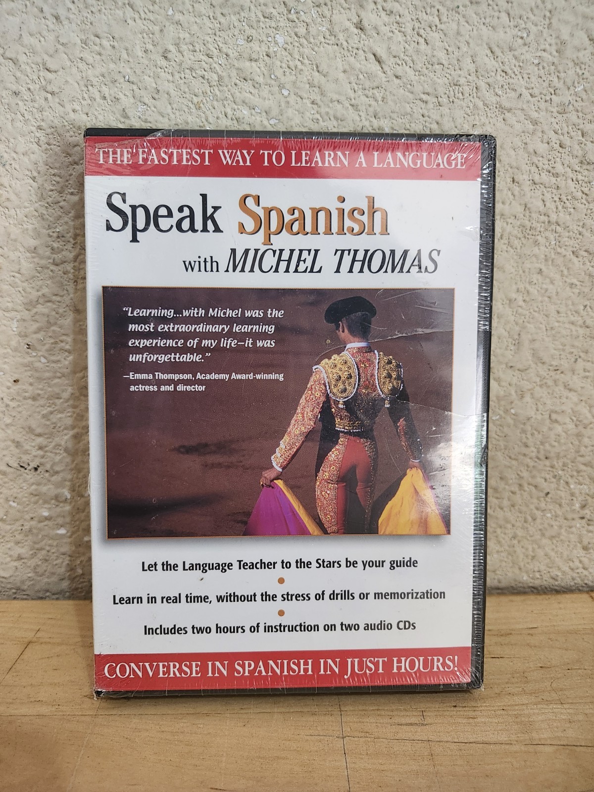 NEW SPEAK SPANISH MICHEL THOMAS SET CONVERSE IN SPANISH IN JUST HOURS SEALED