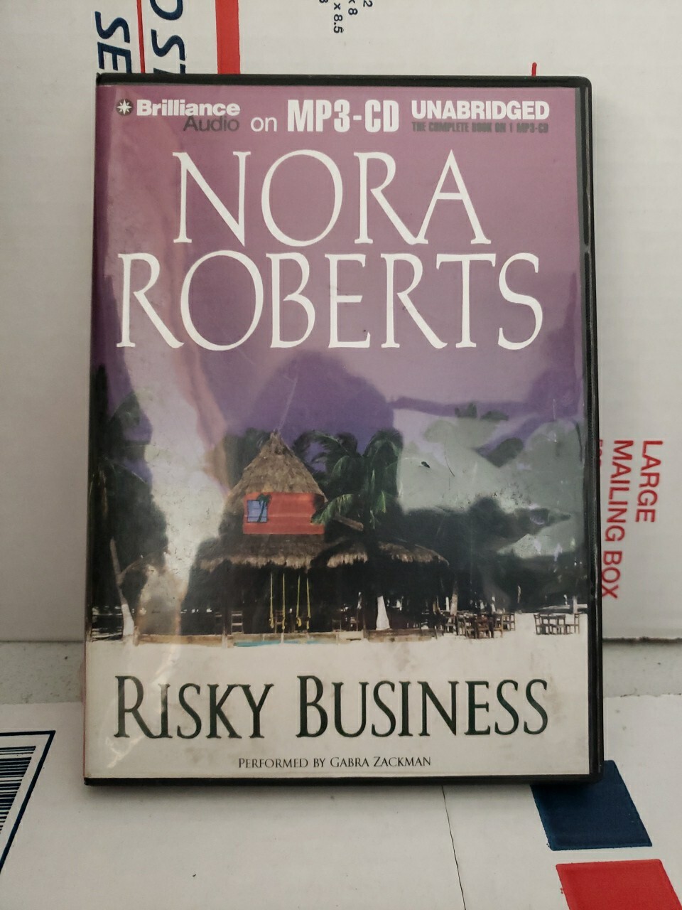 Risky Business by Nora Roberts (1 CD MP3, Unabridged) Good Used~ #212