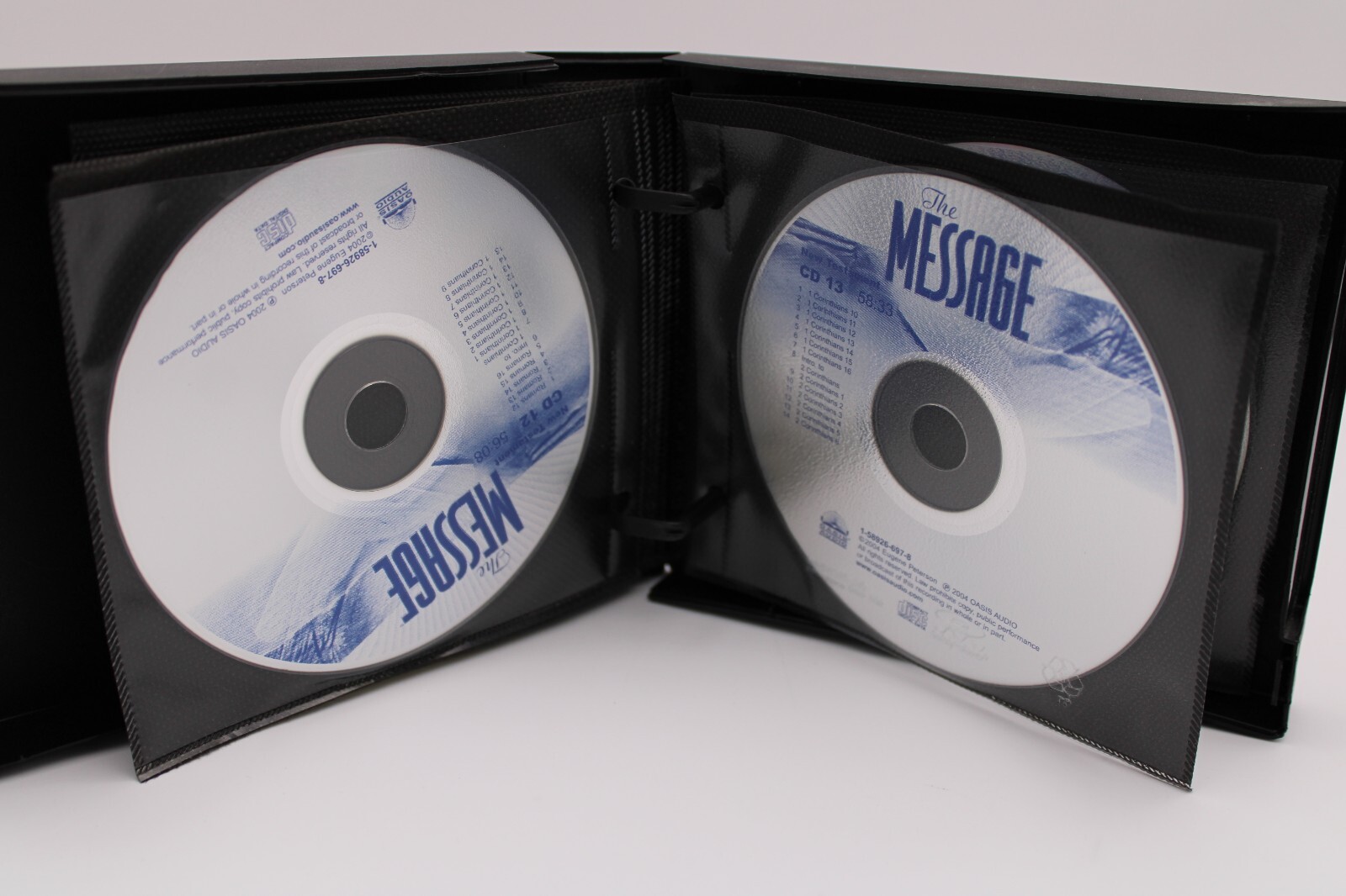 The Message Bible: New Testament Oasis Audio 20 CDs Unabridged Contemporary