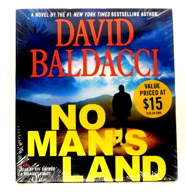 David Baldacci No Man’s Land Abridged Audiobook 7 CDs 8 Hours Factory Sealed