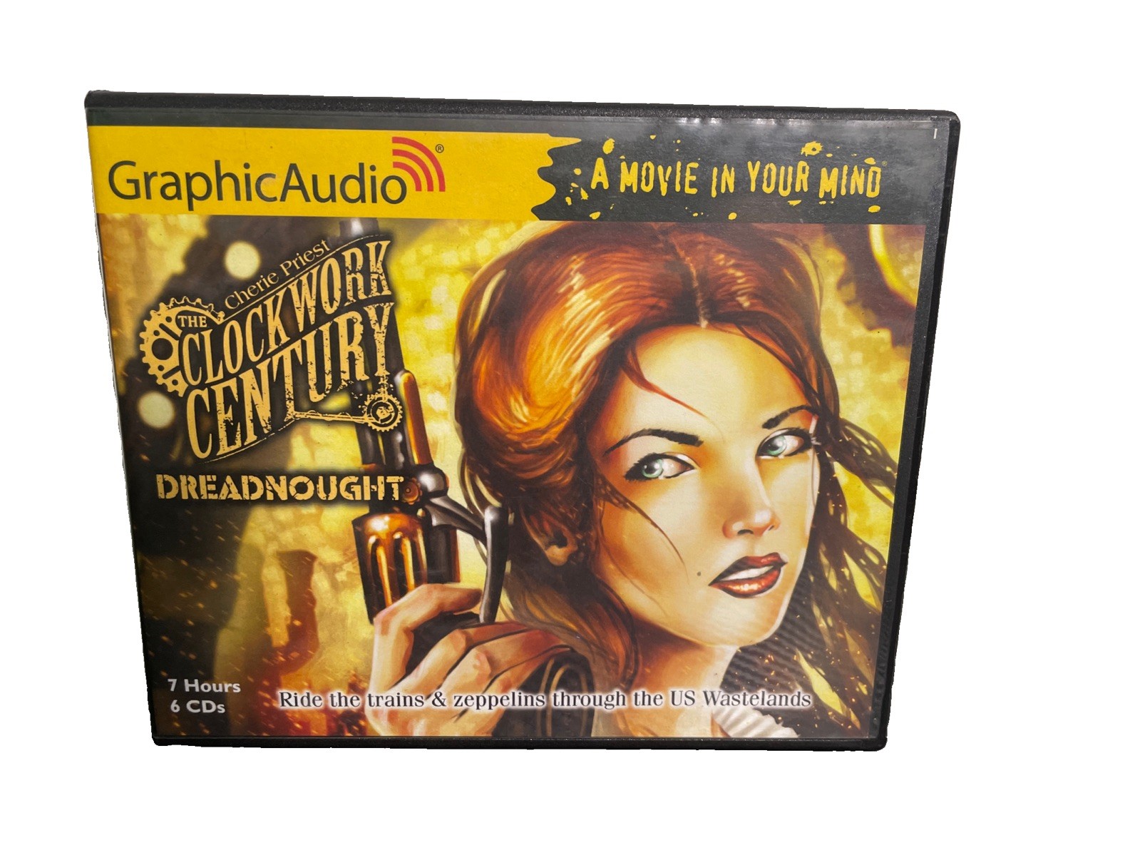 The Clockwork Century #2 Dreadnought Cherie Priest (6-Audio CD Set, 2014)
