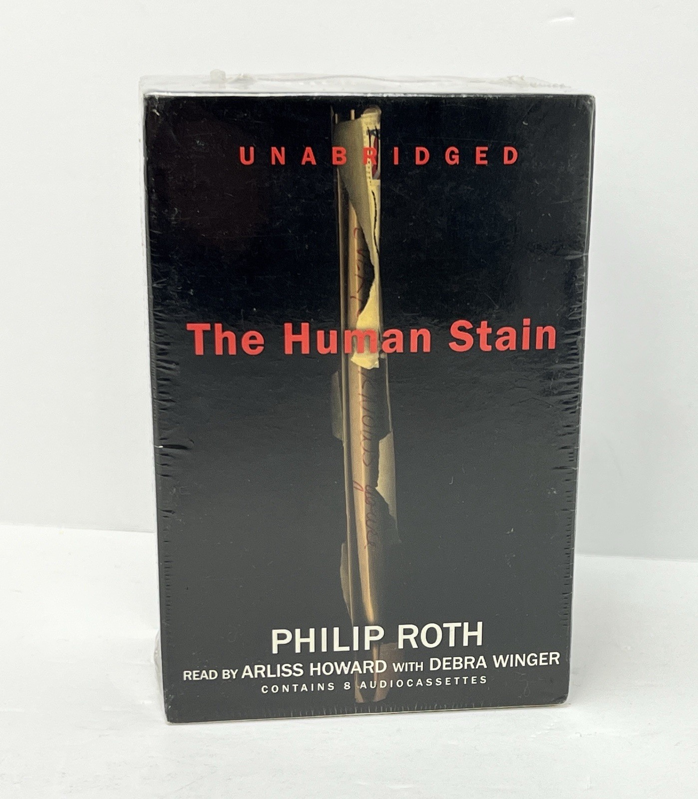 Philip Roth The Human Stain Unabridged Audiobook Cassette Sealed