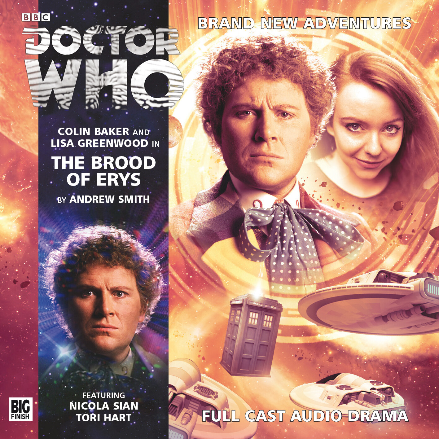 OOP Doctor Who: The Brood of Erys — 2-CD Big Finish 183: Colin Baker Sixth