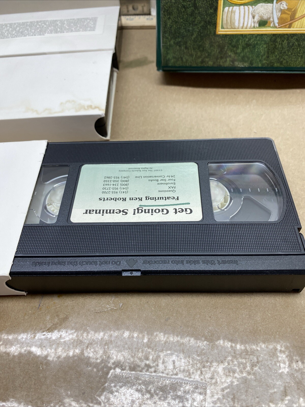 Ken Roberts Worlds Most Powerful Money Manual & Course Seminar Cassettes VHS