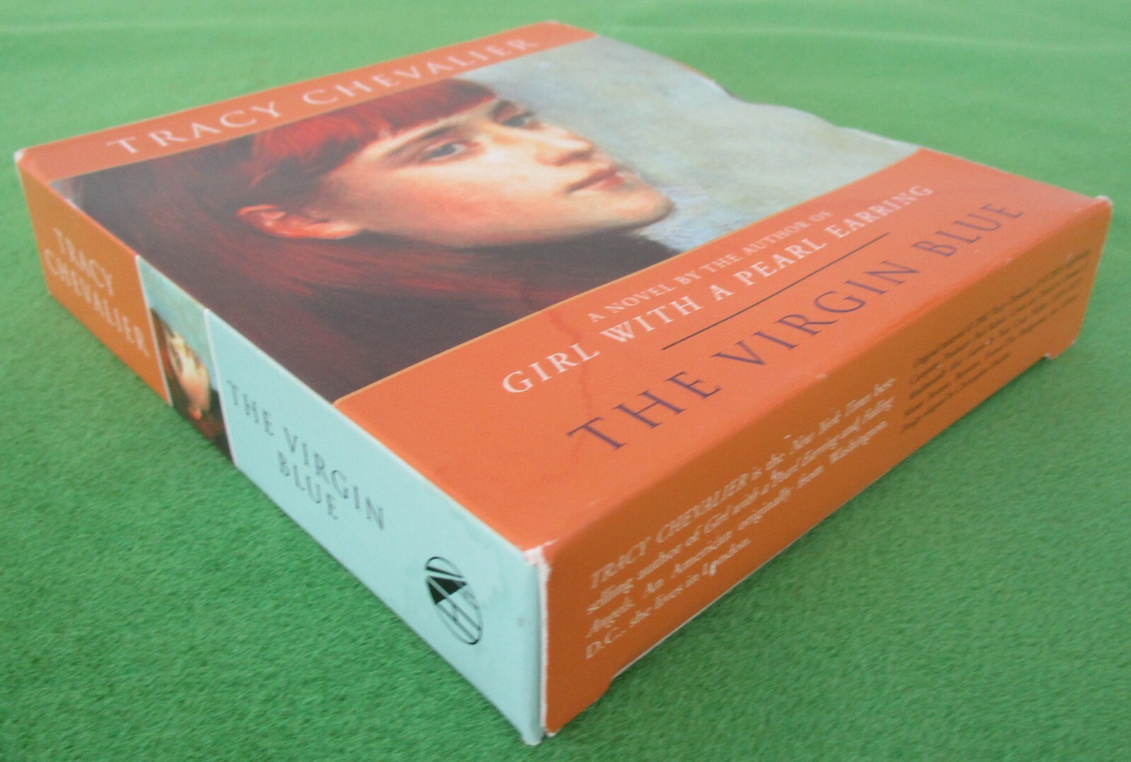 LOT 2 AUDIOBOOKS BY TRACY CHEVALIER: THE VIRGIN BLUE; GIRL WITH A PEARL EARRING