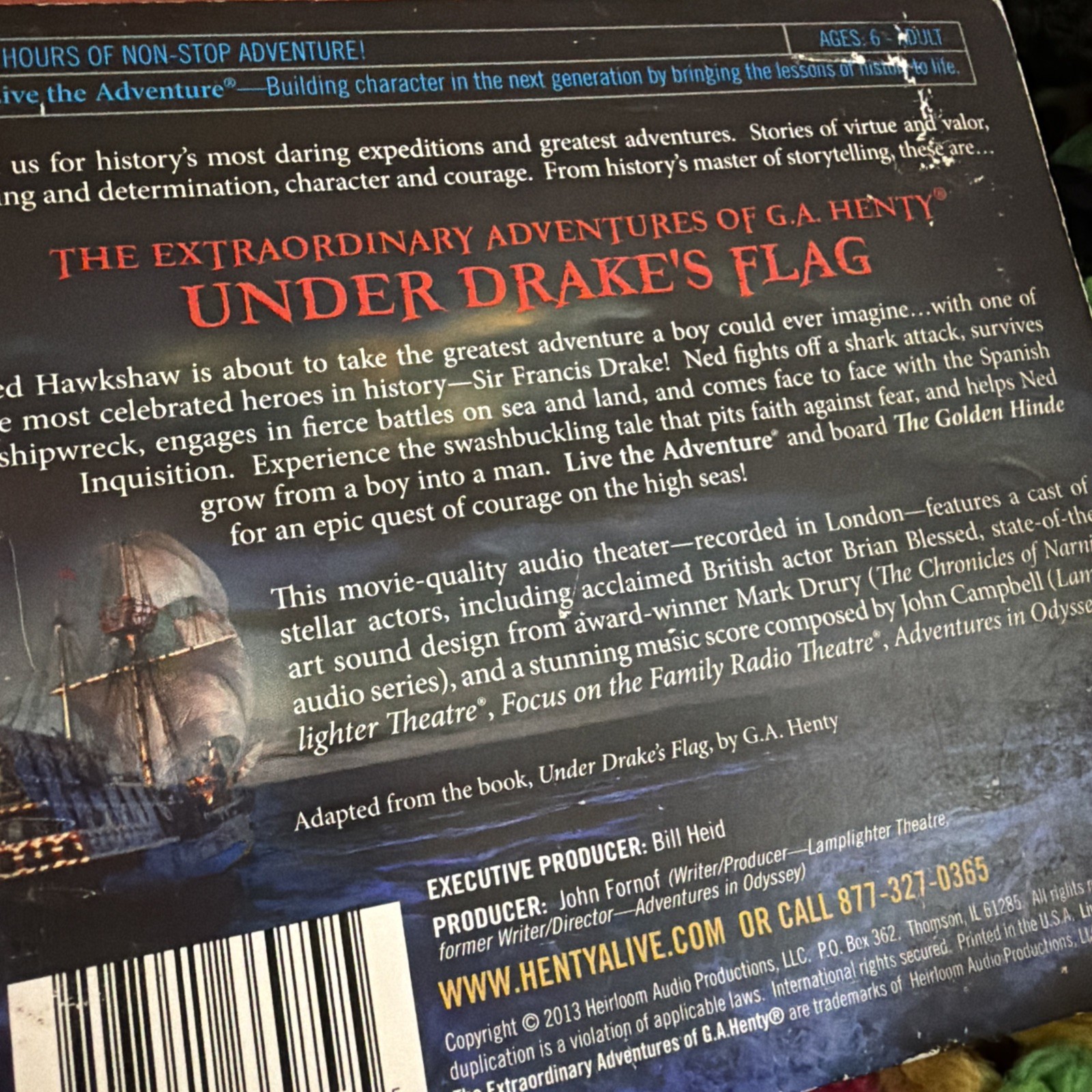 The Dragon And The Raven + Drake’s Flag the Extraordinary Adv. of G.A. Henty