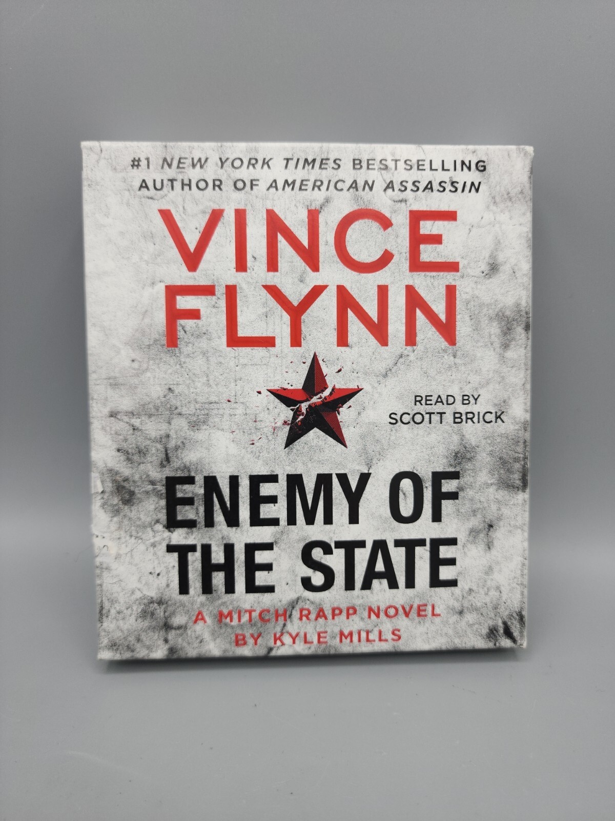 Enemy of the State Mitch Rapp Novel By Mills Kyle Mills Audiobook 10 CDs