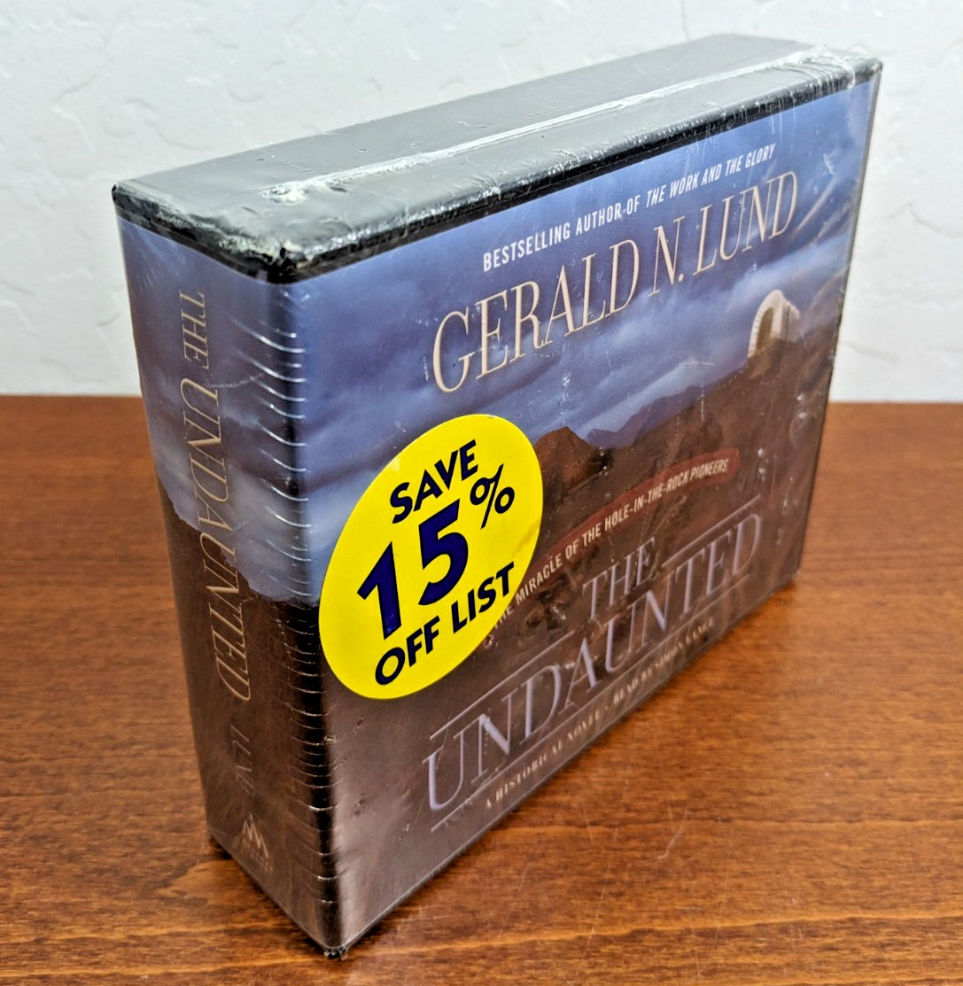 The Undaunted By Gerald Lund Audiobook Book on CD New Sealed