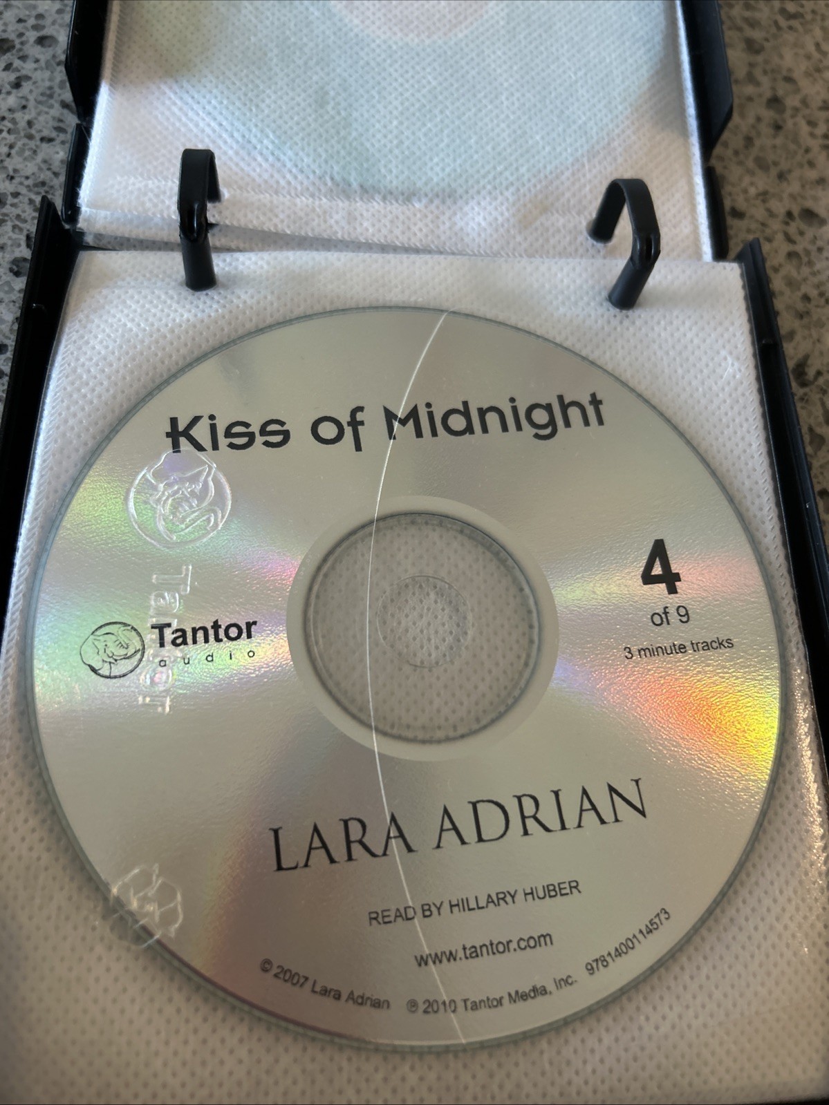 Kiss of Midnight by Lara Adrian Midnight Breed #1 Audiobook 9 CD’s Lk New