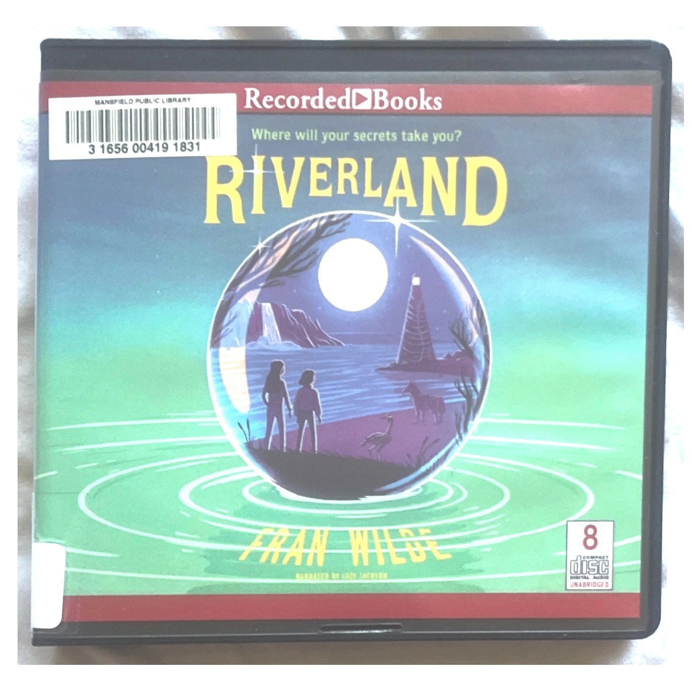 Riverland💿CD🎧Audiobook📗EXLIB🏞️Fran Wilde🌊VG FreeShip