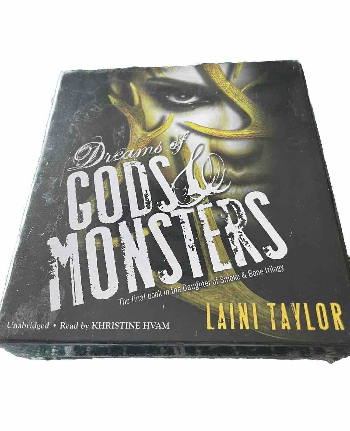 Dreams of Gods and Monsters by Laini Taylor (2014, CD, Unabridged) Audiobook NEW