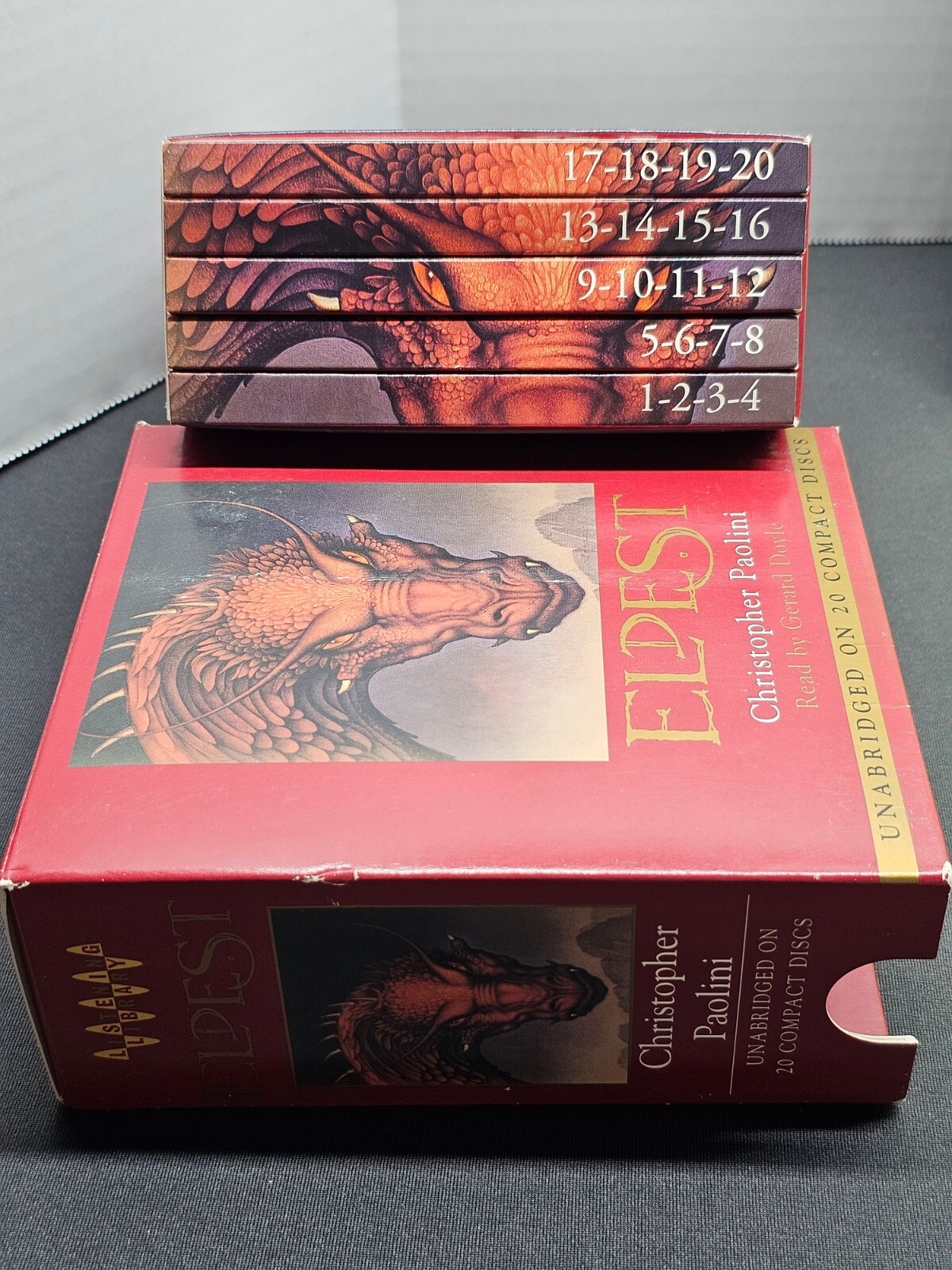 Christopher Paolini Inheritance Book 2 Eldest Audio CD Audiobook Unabridged
