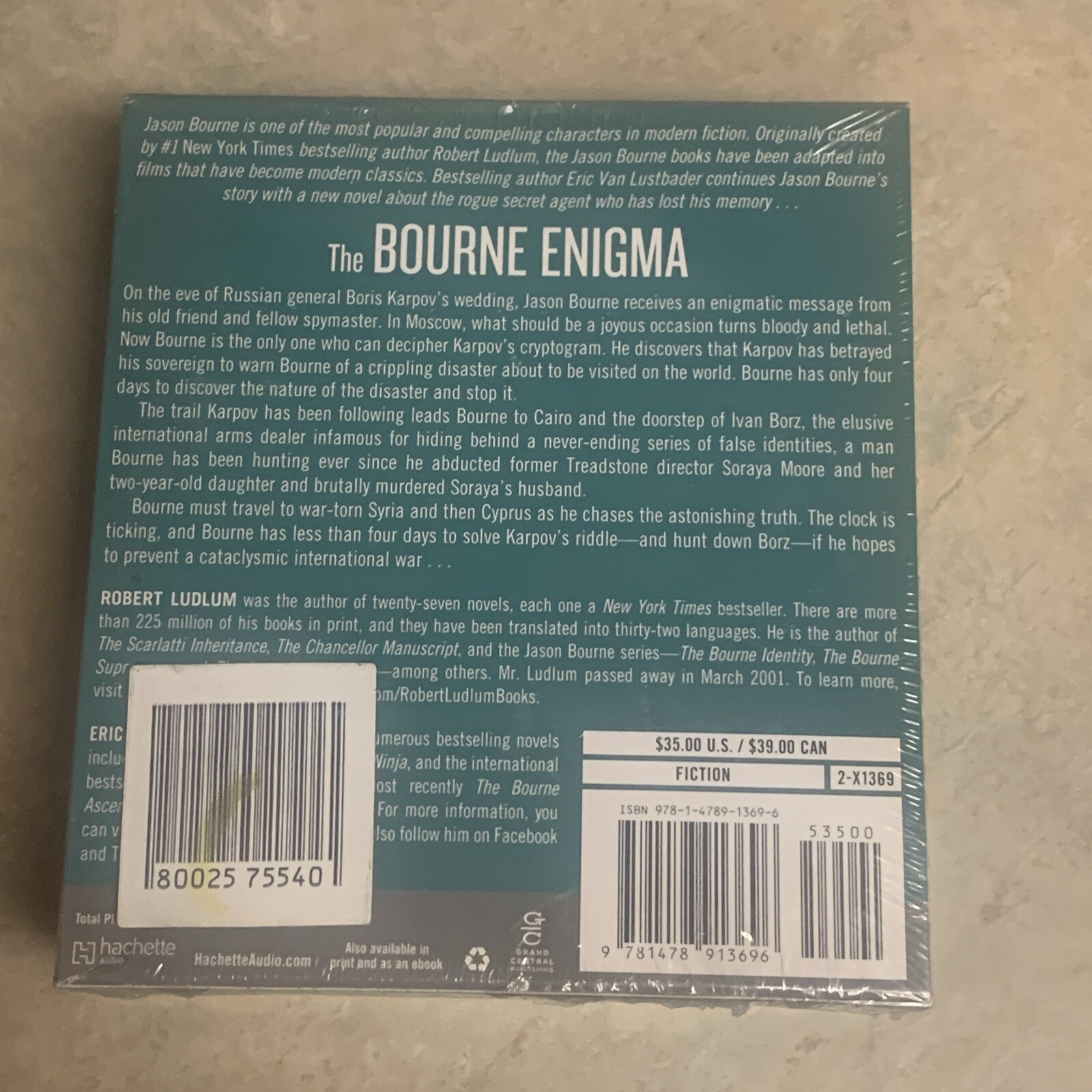 Robert Ludlum’s (TM) the Bourne Enigma by Eric Van Lustbader (2016, Compact…