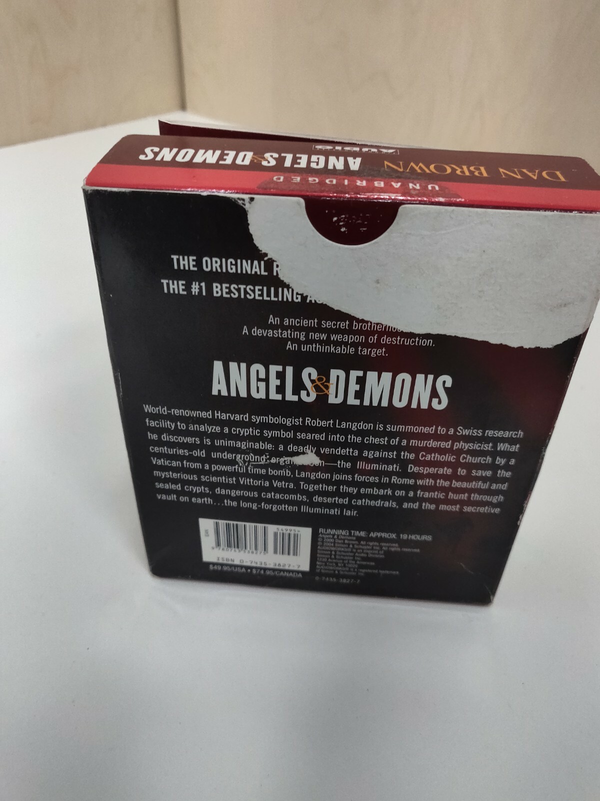 Audio Book by Dan Brown Angels and Demons